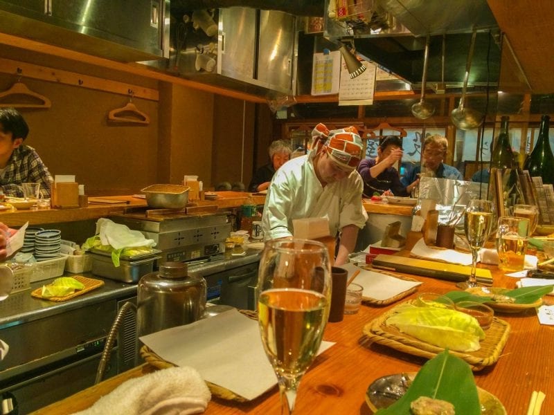 Tempura restaurant, Tokyo