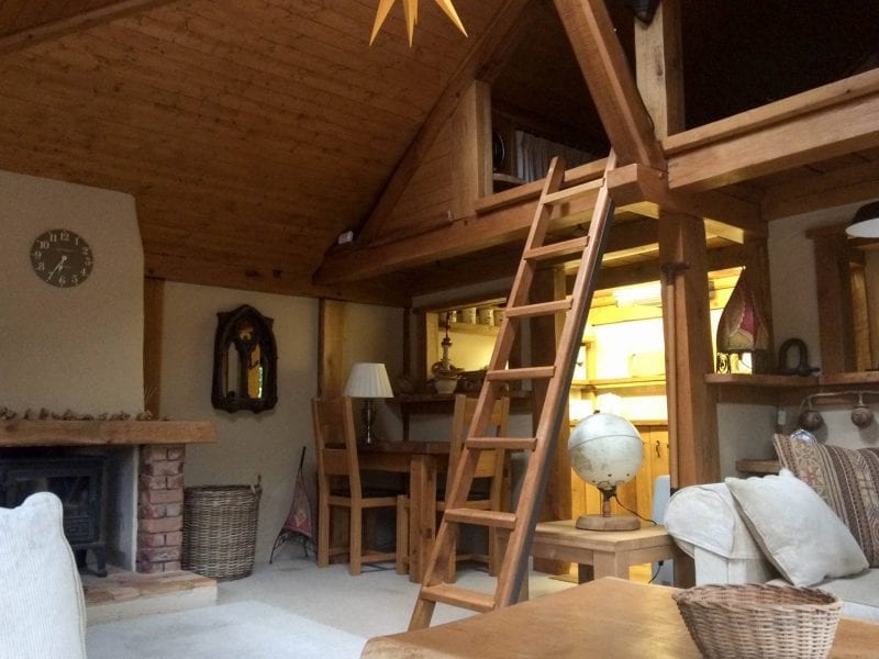 Weekend in a log cabin, Berkhamsted