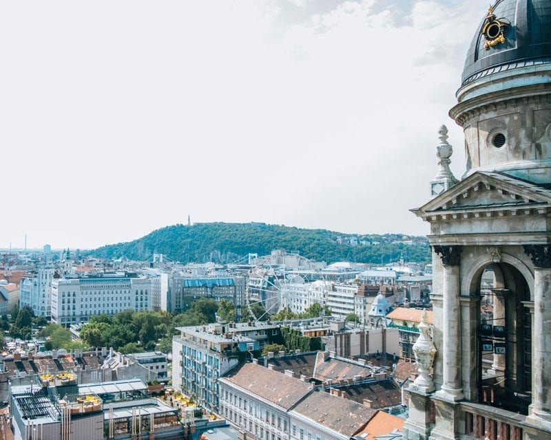 Would Be Traveller - Budapest St Stephens Basilica View