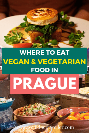 Vegetarian and vegan food in Prague pin