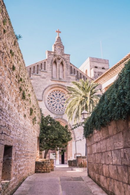 A church in Alcudia