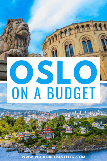 Oslo on a budget pin