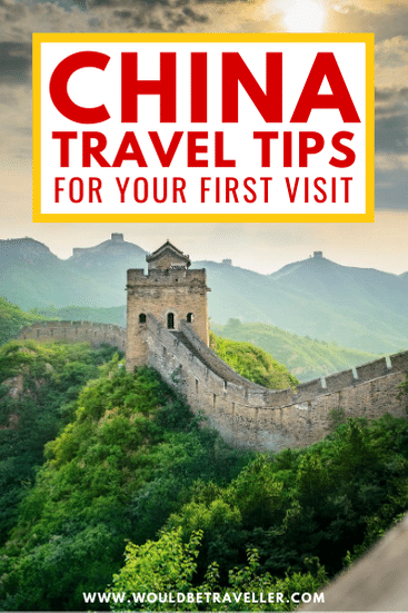 China travel tips pin