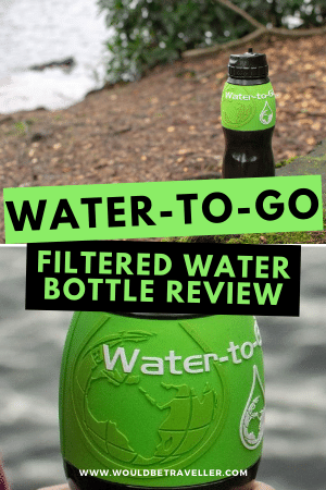 Water-to-go Water Bottle Review pin