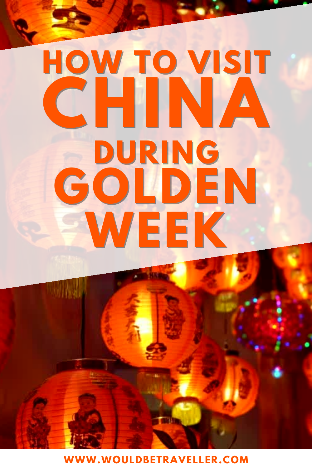 How to survive Golden Week in China pin