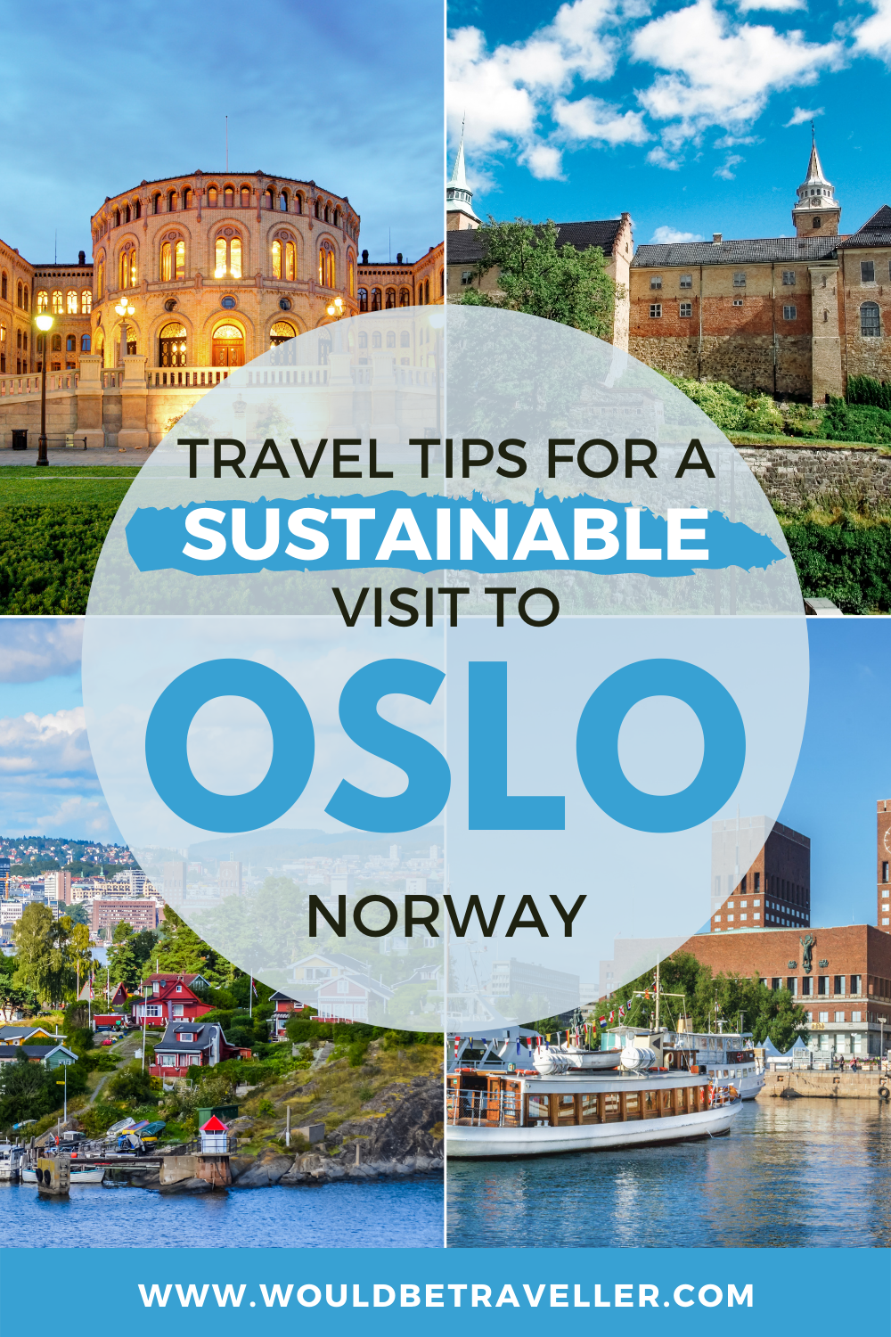 Eco-friendly Oslo pin