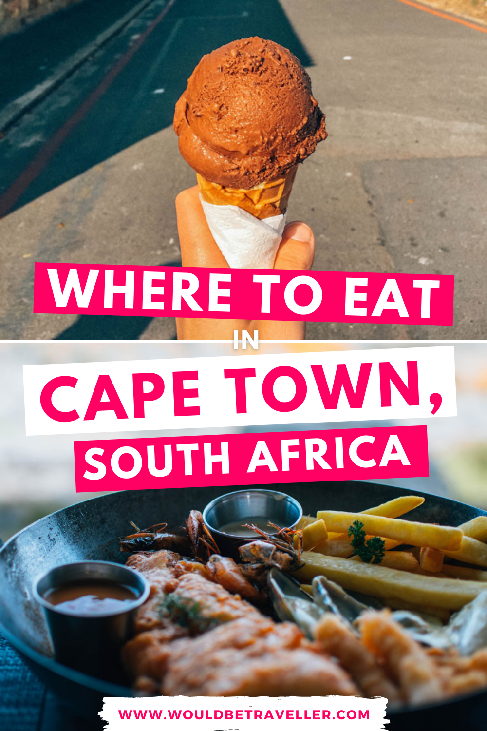 Where to eat in Cape Town pin