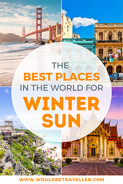 Best places for winter sun pin