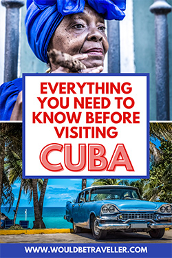 What to know before travelling to Cuba pin